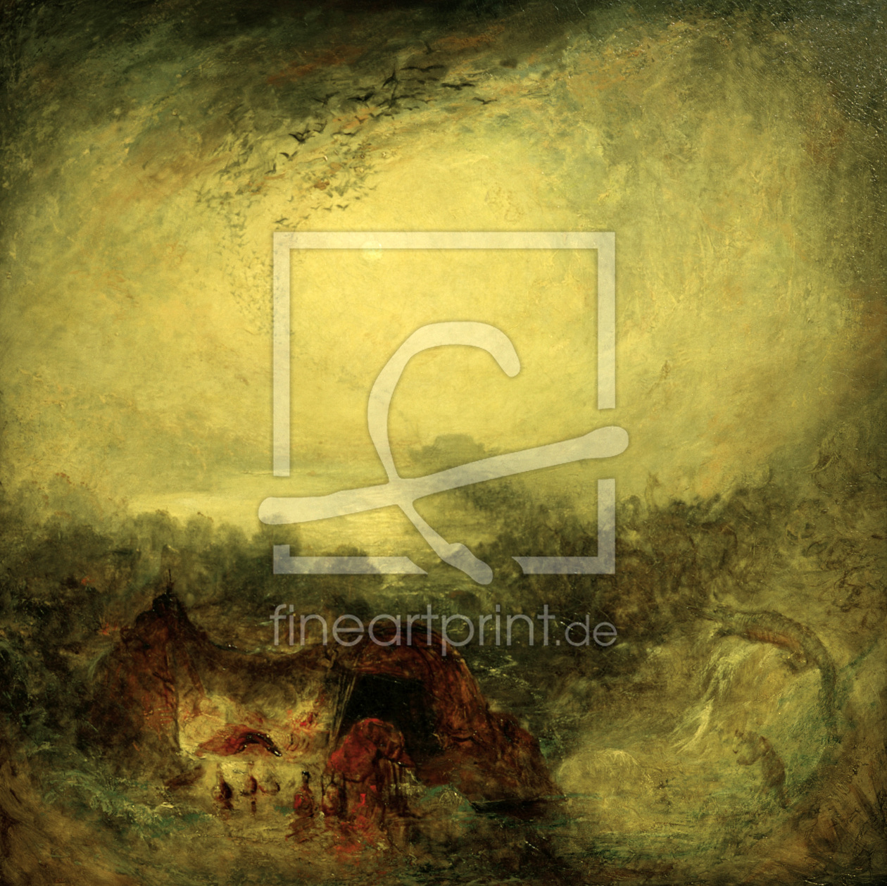 Bild-Nr.: 30008139 W.Turner / Evening of the Deluge / 1843 Bild-Nr.: 30008139 W.Turner / Evening of the Deluge / 1843 erstellt von Turner, Joseph Mallord William