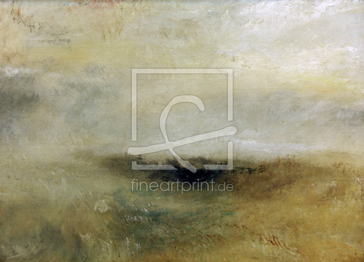 Bild-Nr.: 30008143 W.Turner, Seestück mit aufkommend. Sturm erstellt von Turner, Joseph Mallord William