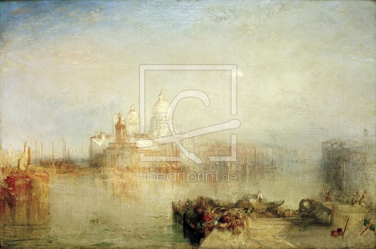 Bild-Nr.: 30008155 W.Turner, Dogana and S.Maria della Sal. erstellt von Turner, Joseph Mallord William