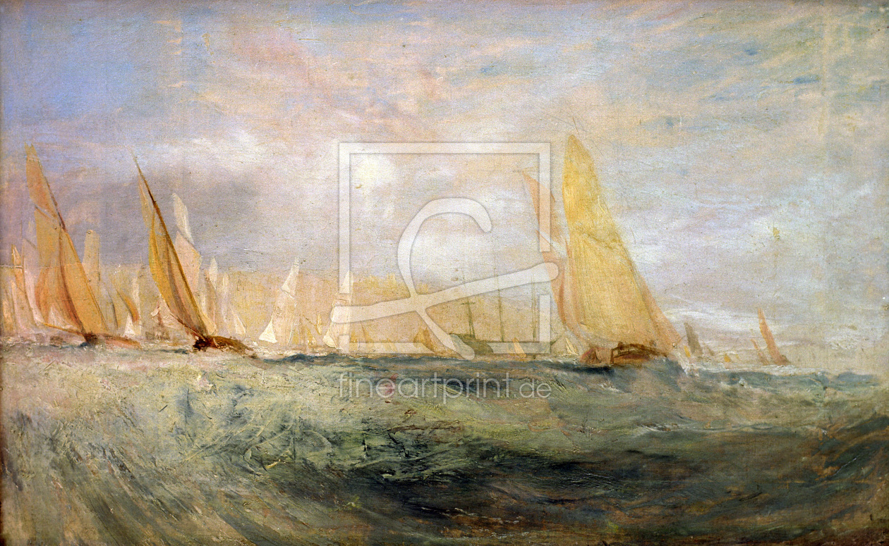 Bild-Nr.: 30008165 W.Turner, Cowes, Die Regatta kreuzt... erstellt von Turner, Joseph Mallord William