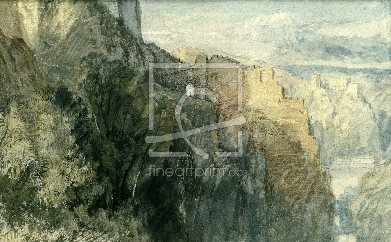 Bild-Nr.: 30008167 William Turner, Burg Katz erstellt von Turner, Joseph Mallord William