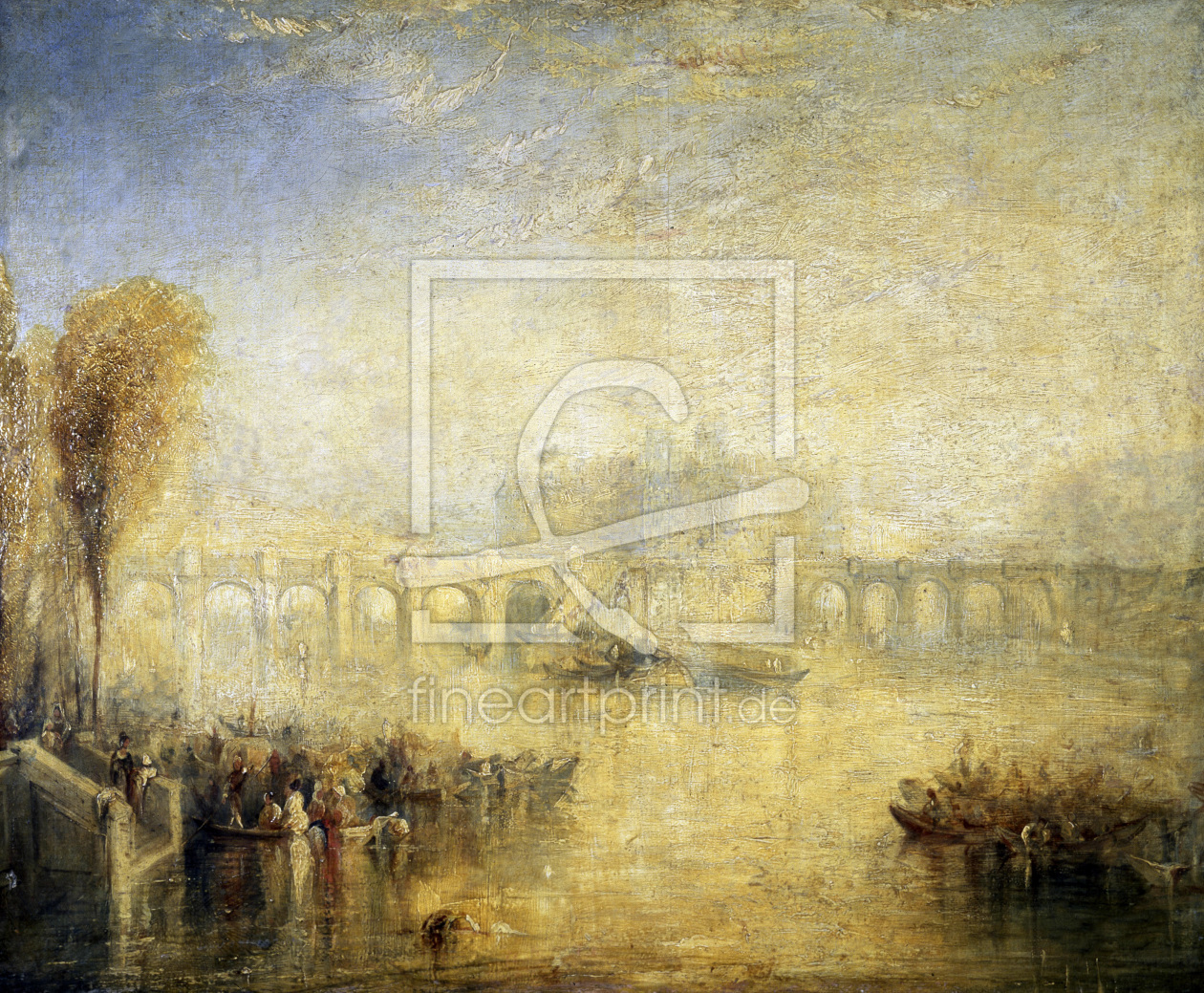 Bild-Nr.: 30008179 Paris/Pont Neuf/Painting/Turner erstellt von Turner, Joseph Mallord William