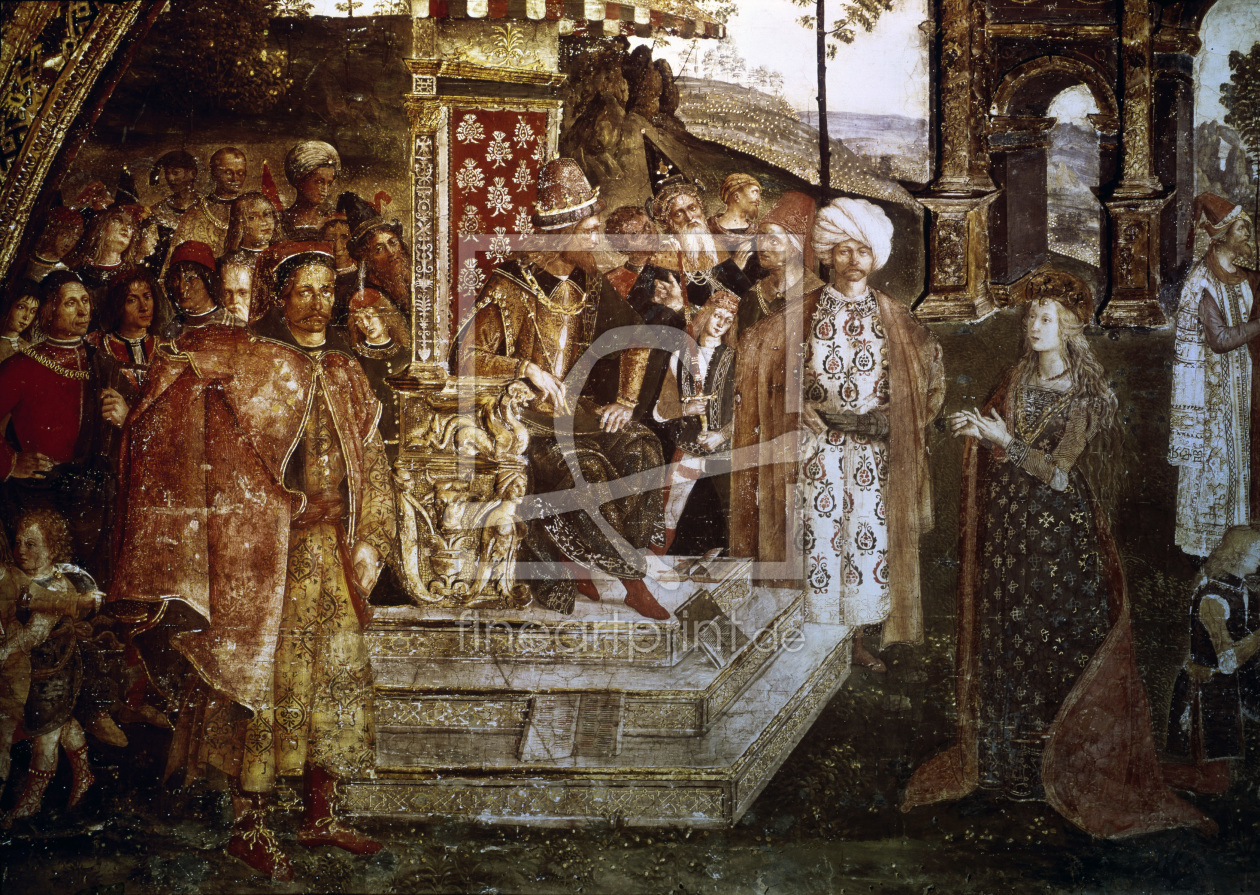 Bild-Nr.: 30008203 Pinturicchio, Disputation Katharina v.Al erstellt von Pinturicchio, Bernadino di Betto di Biagio