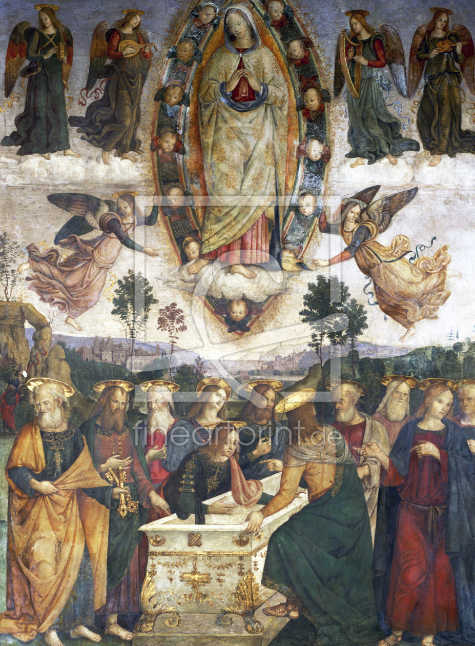 Bild-Nr.: 30008209 Pinturicchio / Ascension of Mary erstellt von Pinturicchio, Bernadino di Betto di Biagio