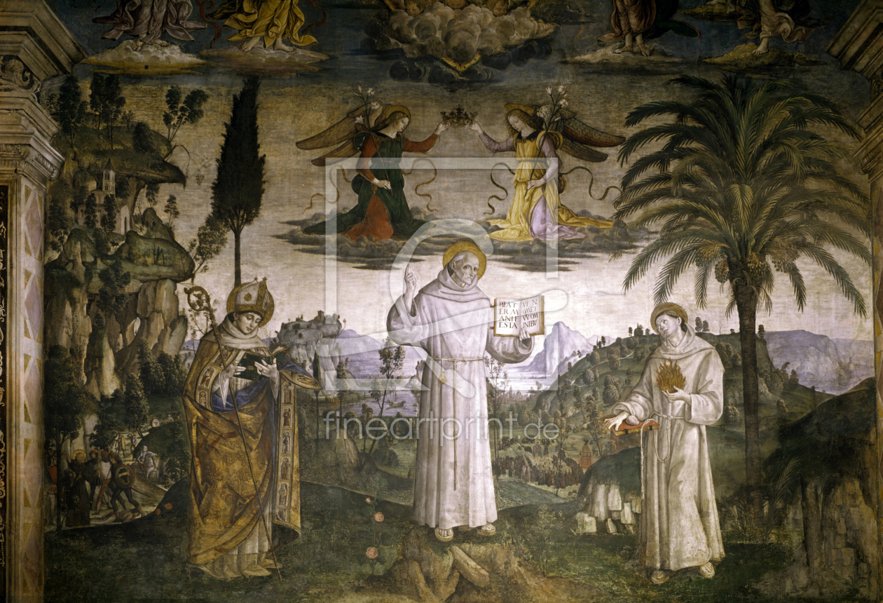Bild-Nr.: 30008213 Pinturicchio / St. Bernard of Siena erstellt von Pinturicchio, Bernadino di Betto di Biagio