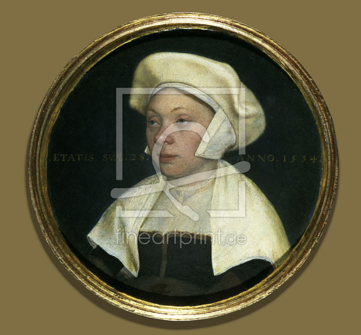 Bild-Nr.: 30008233 H.Holbein d.J., Gattin des Hofbedienst. erstellt von Hans Holbein der Jüngere