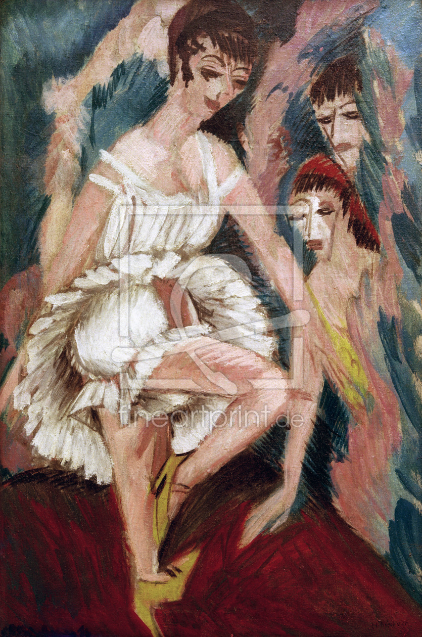 Bild-Nr.: 30008305 E.L.Kirchner, Tänzerin erstellt von Ernst Ludwig Kirchner