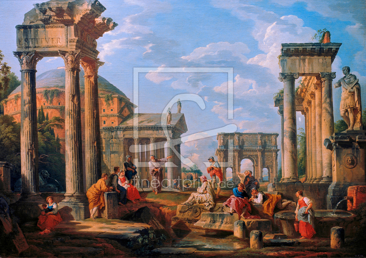 Bild-Nr.: 30008357 G. P. Pannini / Roman Architecture  erstellt von Pannini, Giovanni Paolo