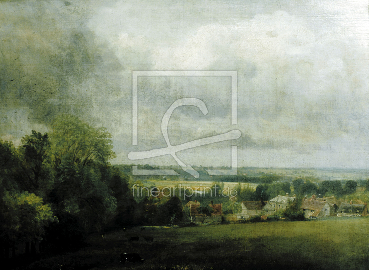 Bild-Nr.: 30008389 Constable / Higham Village / c.1804 erstellt von Constable, John