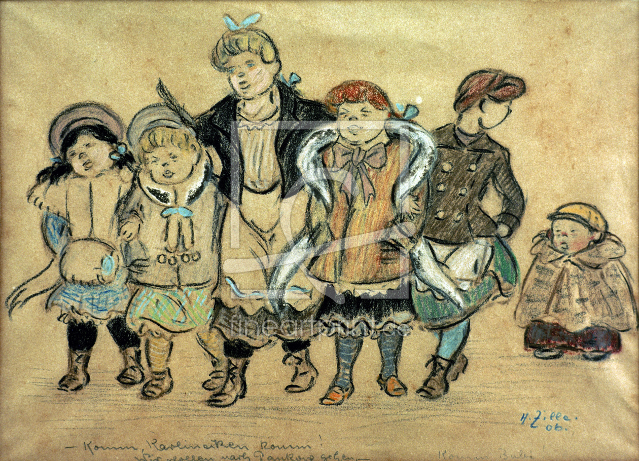 Bild-Nr.: 30008459 Zille / Girls Singing / 1906 Bild-Nr.: 30008459 Zille / Girls Singing / 1906 erstellt von Zille, Heinrich