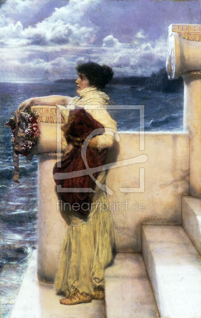 Bild-Nr.: 30008503 L.Alma-Tadema, Hero, 1898. erstellt von Alma-Tadema, Lawrence