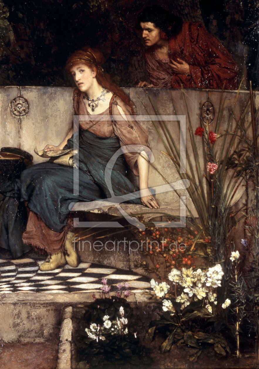 Bild-Nr.: 30008535 L.Alma-Tadema, The First Reproach. erstellt von Alma-Tadema, Lawrence