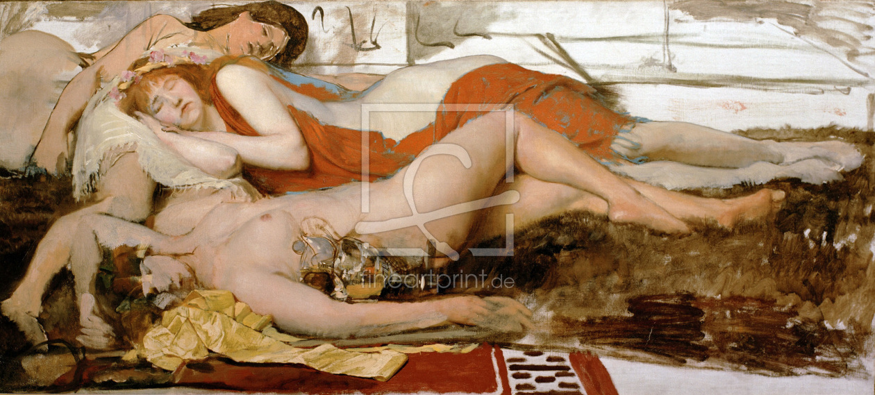 Bild-Nr.: 30008551 Alma-Tadema / Exhausted maenides / 1873 Bild-Nr.: 30008551 Alma-Tadema / Exhausted maenides / 1873 erstellt von Alma-Tadema, Lawrence