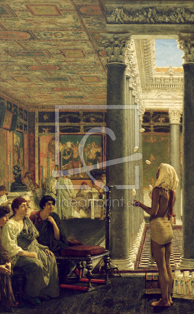 Bild-Nr.: 30008573 L.Alma-Tadema, A Juggler erstellt von Alma-Tadema, Lawrence