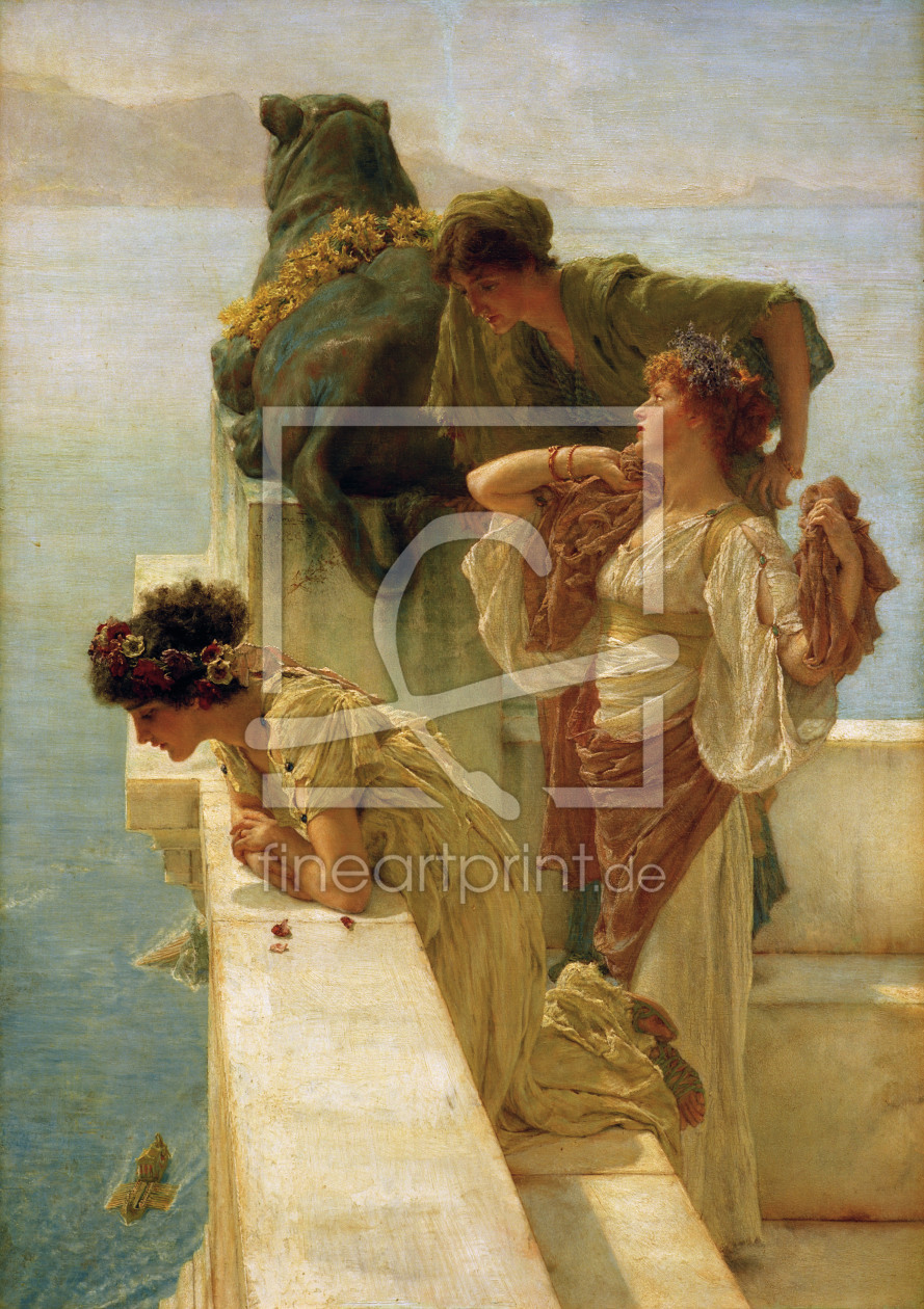 Bild-Nr.: 30008583 L.Alma-Tadema/ Coigne of vantage/ 1895 erstellt von Alma-Tadema, Lawrence