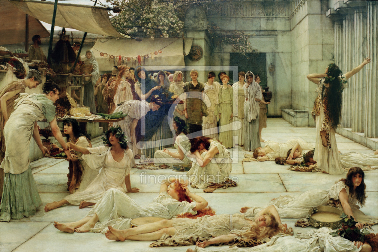 Bild-Nr.: 30008591 L.Alma-Tadema, The Women of Amphissa erstellt von Alma-Tadema, Lawrence