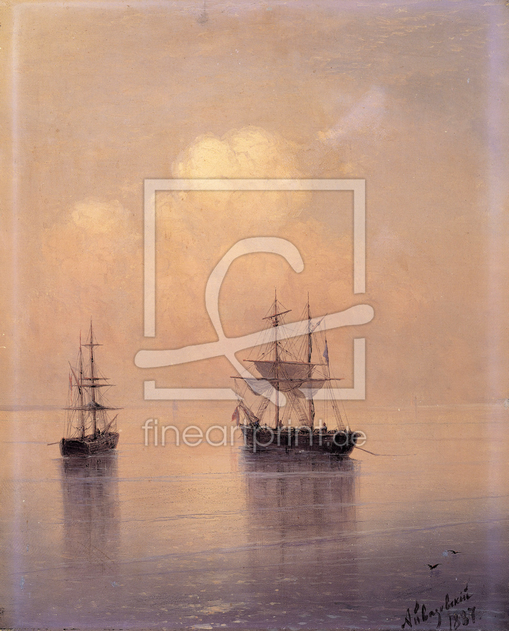 Bild-Nr.: 30008633 Aivasovski / Sailing boats at sea Bild-Nr.: 30008633 Aivasovski / Sailing boats at sea erstellt von Aiwasowski, Iwan Konstantinowitsch