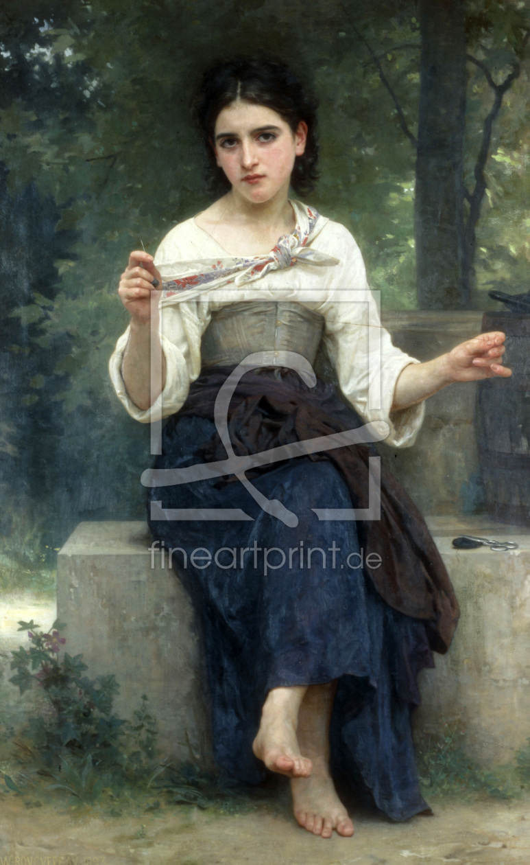 Bild-Nr.: 30008723 W.Bouguereau, Réflexions, 1893. erstellt von Bouguereau, William Adolphe