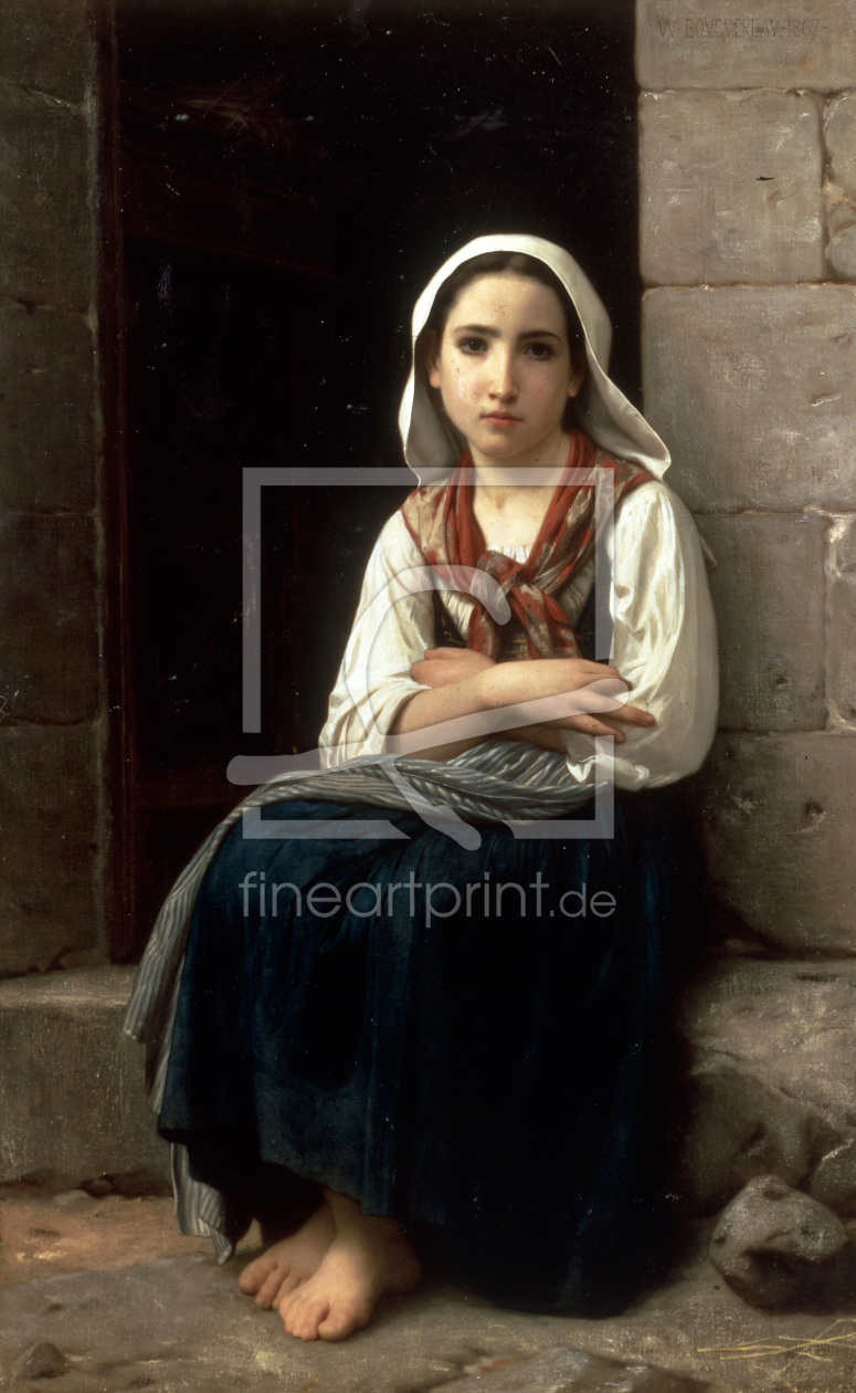 Bild-Nr.: 30008725 W.Bouguereau, Yvonette, 1867 erstellt von Bouguereau, William Adolphe