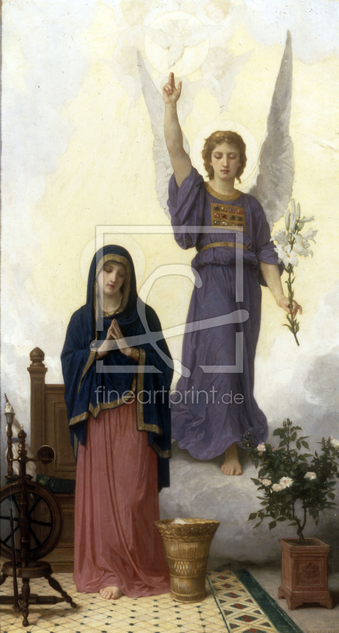 Bild-Nr.: 30008741 W.Bouguereau, The Annunciation