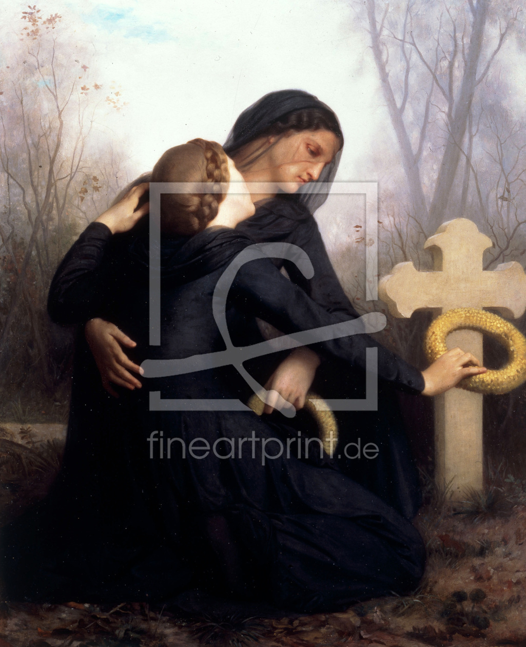 Bild-Nr.: 30008743 A.W.Bouguereau, Le Jour Des Morts erstellt von Bouguereau, William Adolphe