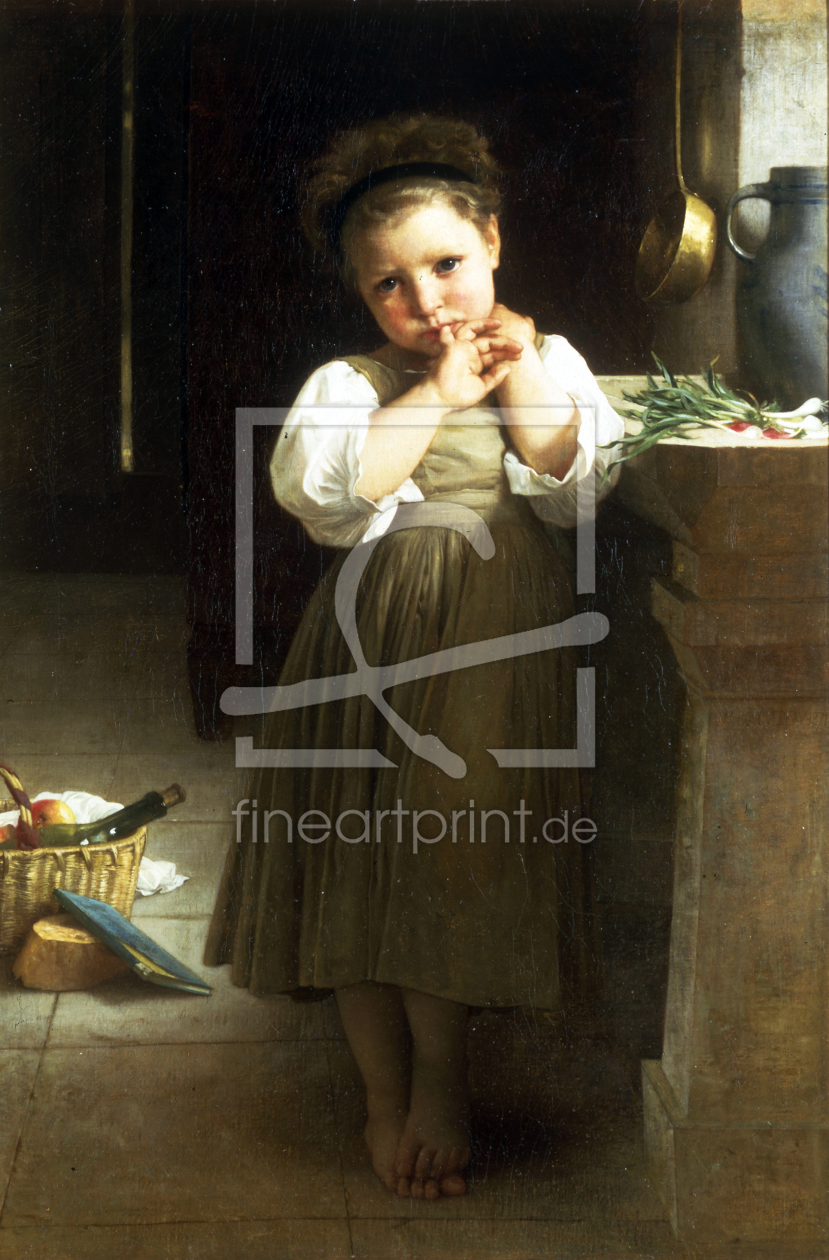 Bild-Nr.: 30008745 W.Bouguereau, Mauvaise Ecoliere, 1871 erstellt von Bouguereau, William Adolphe