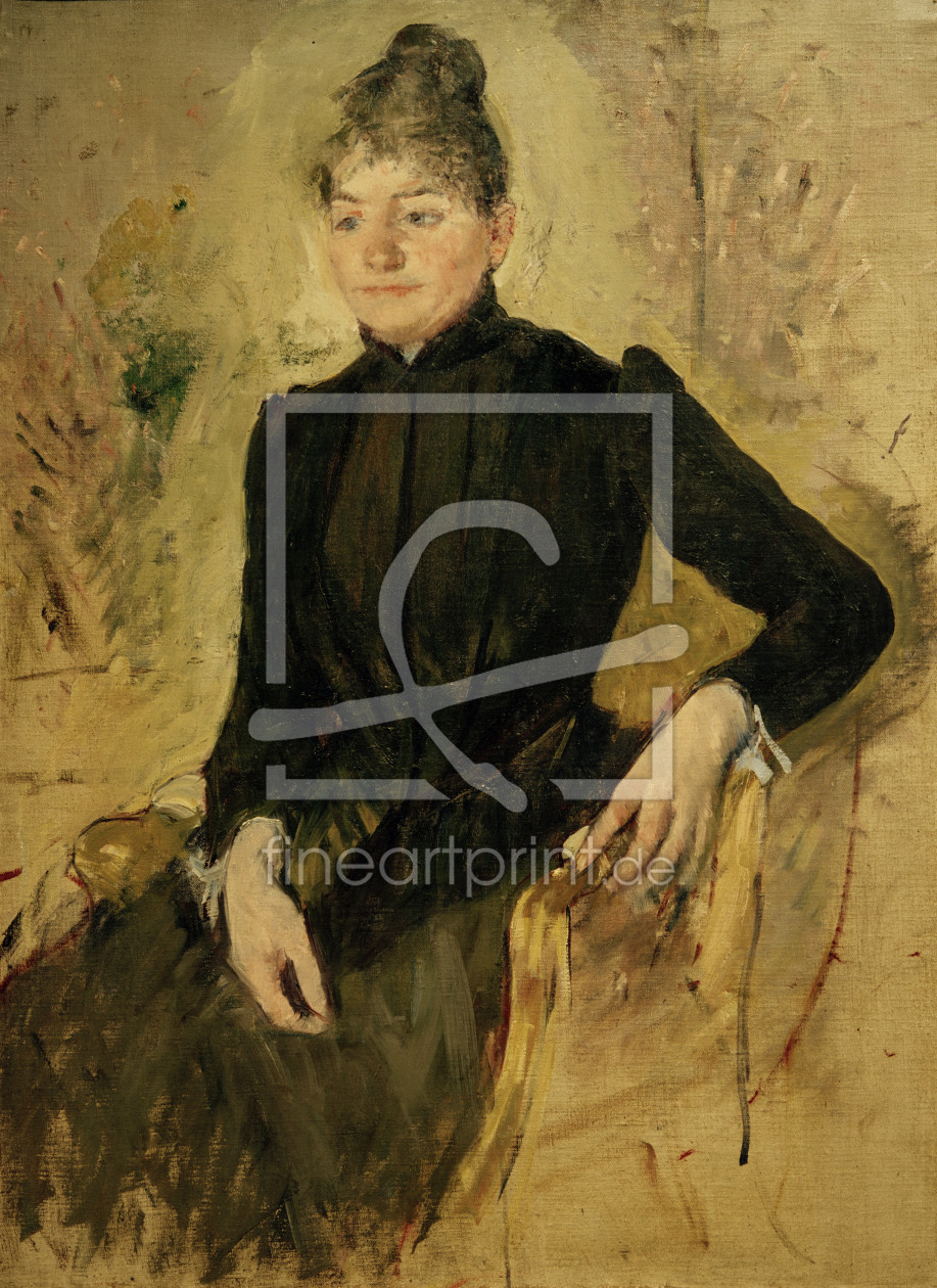 Bild-Nr.: 30008765 Cassatt / Portrait of a Woman / Painting erstellt von Cassatt, Mary