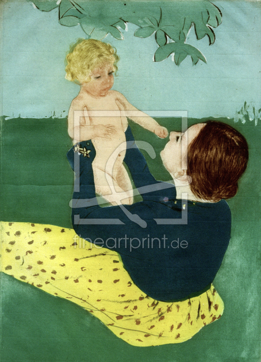 Bild-Nr.: 30008771 Cassatt / Under the Horse-Chestnut Tree erstellt von Cassatt, Mary