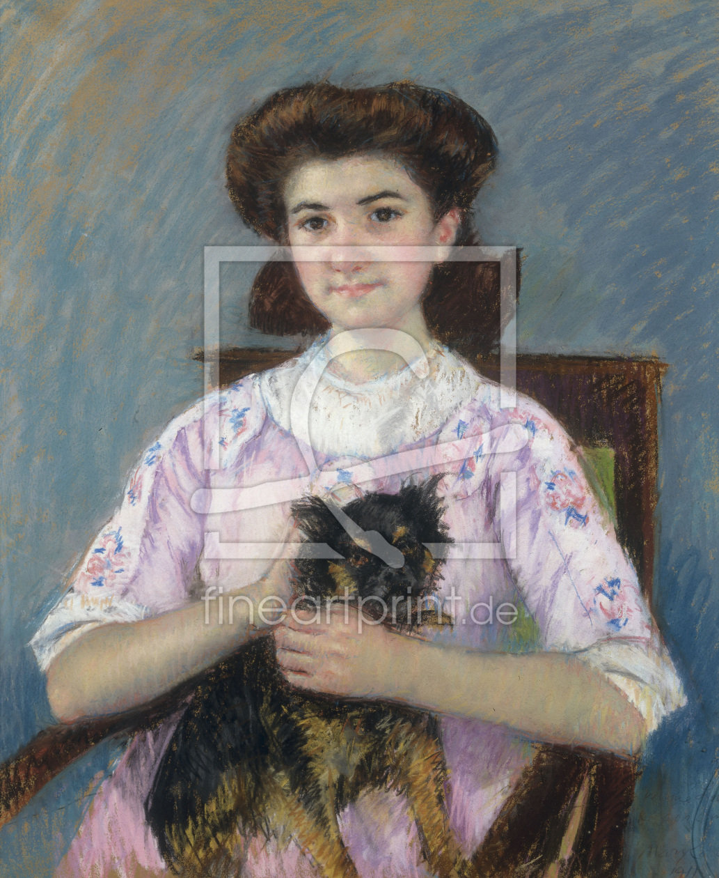 Bild-Nr.: 30008781 M.Cassatt, Portrait of Marie-Louise... erstellt von Cassatt, Mary