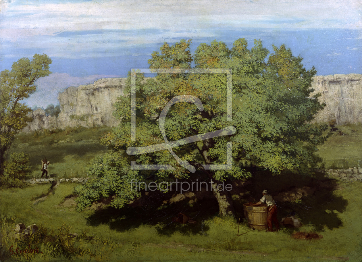 Bild-Nr.: 30008923 Courbet / Grape harvest near Ornans erstellt von Courbet, Gustave