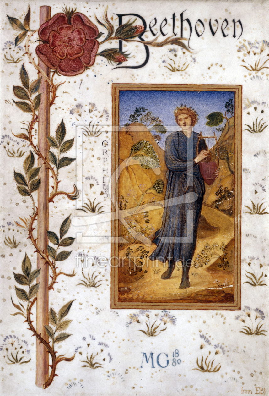 Bild-Nr.: 30009044 Burne-Jones / Orpheus / 1880 erstellt von Burne-Jones, Edward