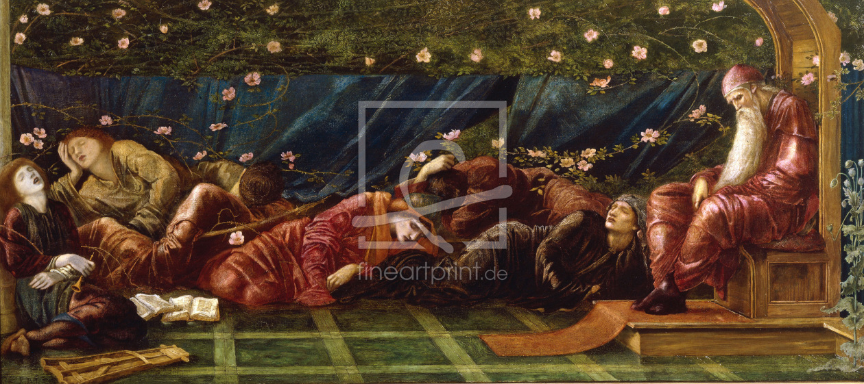 Bild-Nr.: 30009064 E.Burne-Jones, The Briar Rose erstellt von Burne-Jones, Edward