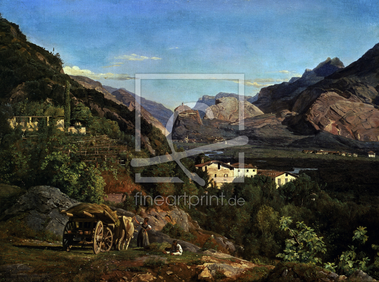 Bild-Nr.: 30009136 Waldmueller / View of Arco / 1841 erstellt von Waldmüller, Ferdinand Georg