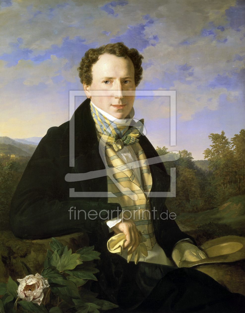 Bild-Nr.: 30009146 Ferdinand Waldmüller / Self-portrait erstellt von Waldmüller, Ferdinand Georg