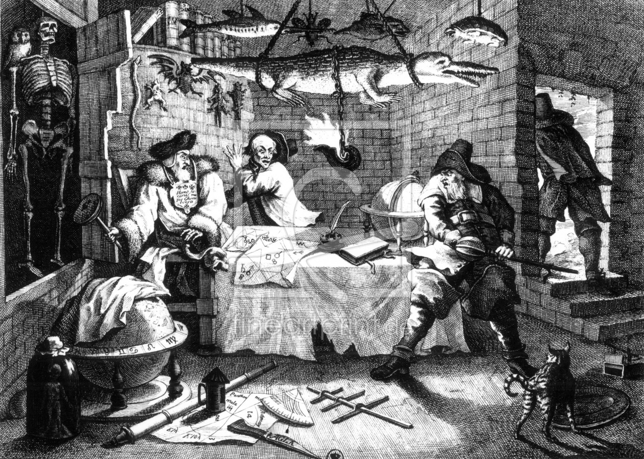 Bild-Nr.: 30009150 S.Butler, Hudibras / Hogarth Nr.7 erstellt von Hogarth, William