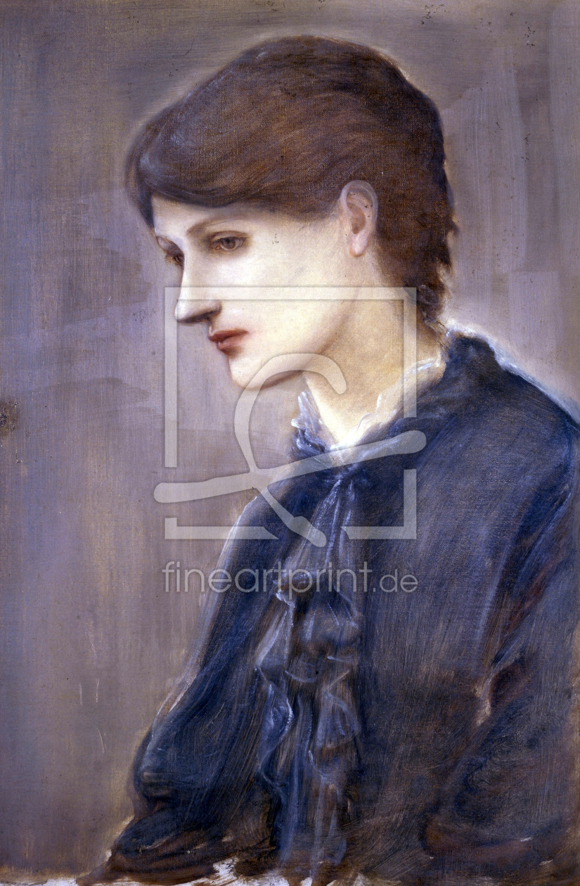 Bild-Nr.: 30009200 E.Burne-Jones, Mrs Stillman, c.1884. erstellt von Burne-Jones, Edward