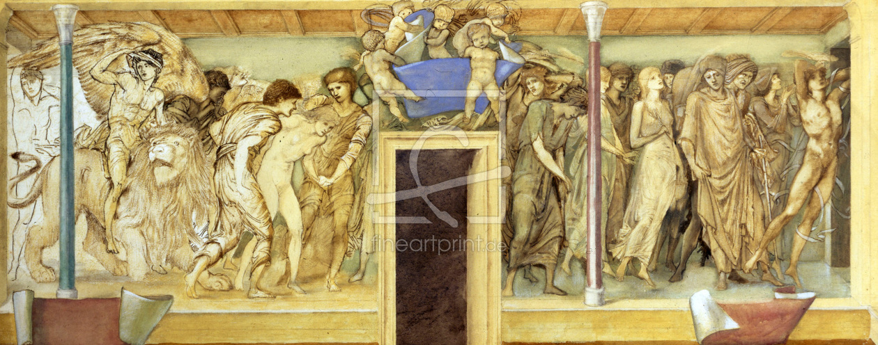 Bild-Nr.: 30009202 E.Spenser, Masque of Cupid / Burne-Jones erstellt von Burne-Jones, Edward