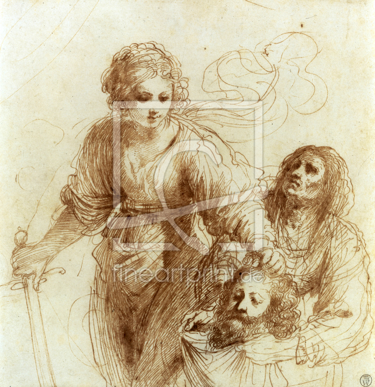 Bild-Nr.: 30009255 G.Barbieri, Judith. erstellt von Guercino, Giovanni Francesco Barbieri