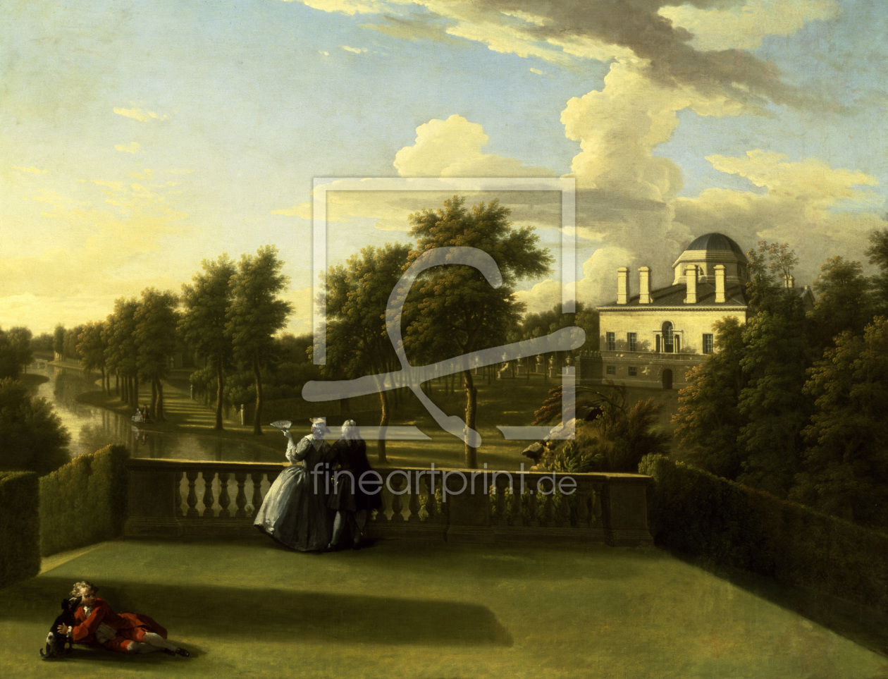 Bild-Nr.: 30009289 W.Hogarth, Chiswick House, 1741. erstellt von Hogarth, William