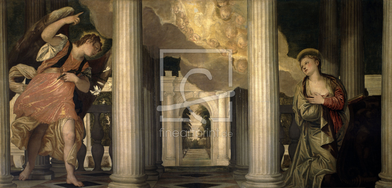 Bild-Nr.: 30009355 P.Veronese, The Annunciation erstellt von Veronese, Paolo