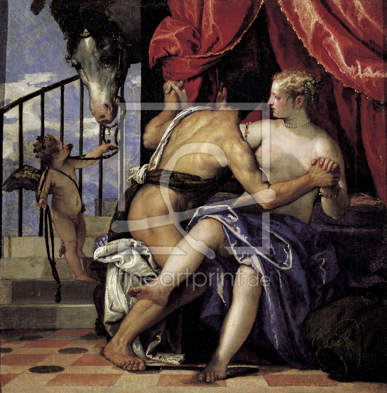 Bild-Nr.: 30009363 Veronese / Mars and Venus / c.1575 Bild-Nr.: 30009363 Veronese / Mars and Venus / c.1575 erstellt von Veronese, Paolo