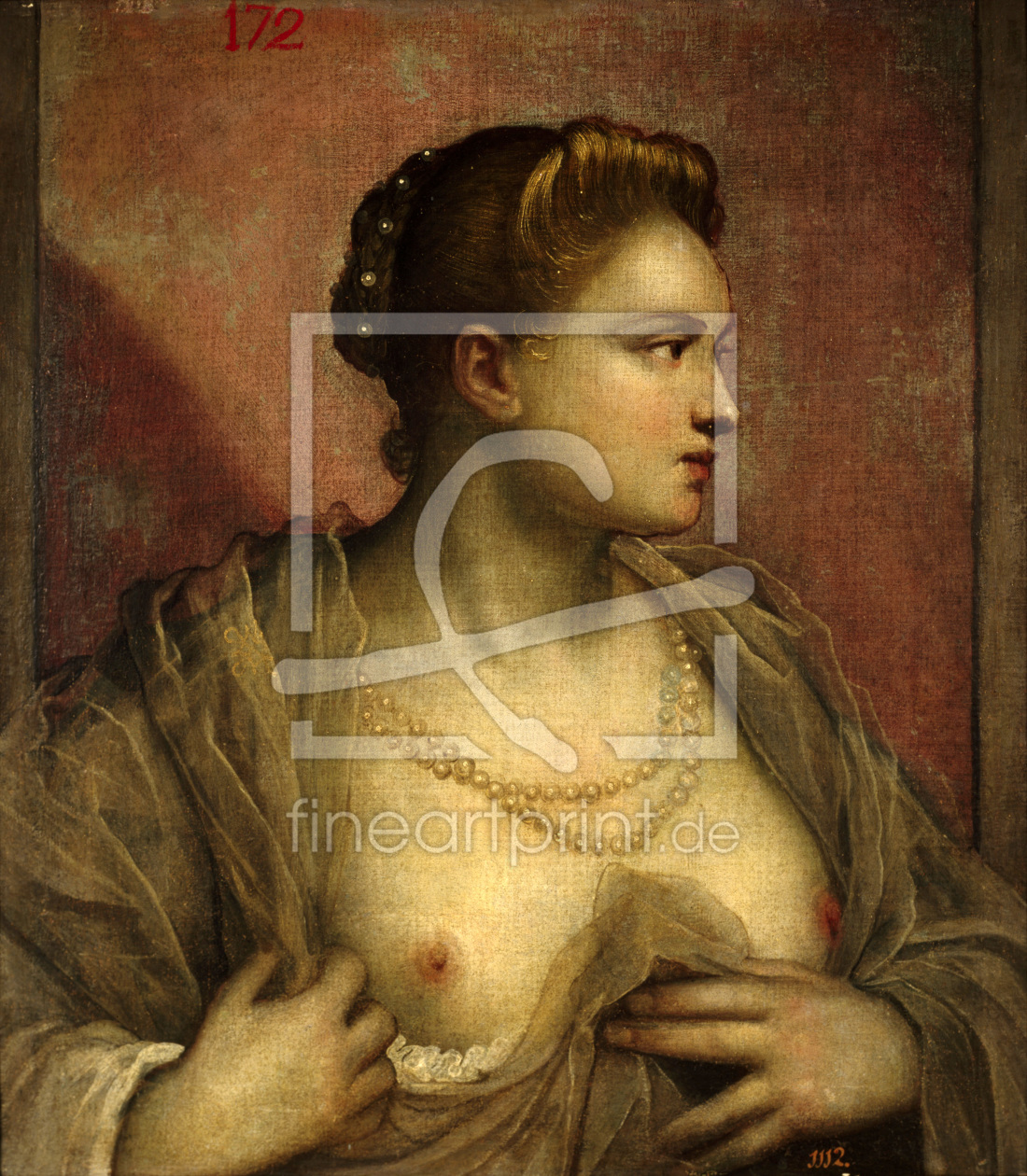 Bild-Nr.: 30009405 Tintoretto / Woman with Uncovered Breast erstellt von Tintoretto, Jacopo