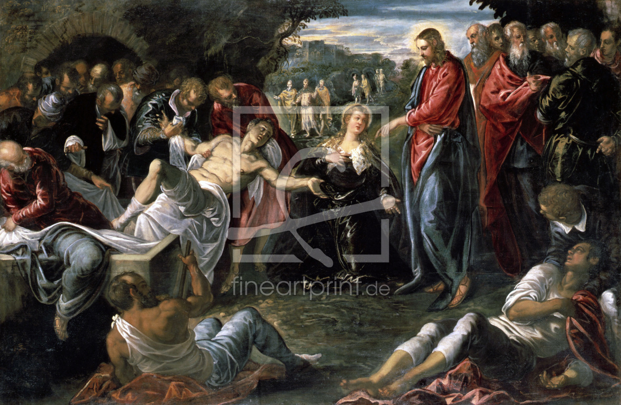 Bild-Nr.: 30009429 Tintoretto, Raising of Lazarus erstellt von Tintoretto, Jacopo