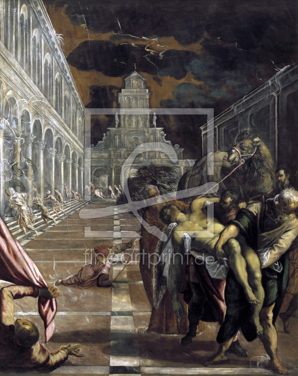 Bild-Nr.: 30009459 Stealing St.Mark's body / Tintoretto Bild-Nr.: 30009459 Stealing St.Mark's body / Tintoretto erstellt von Tintoretto, Jacopo