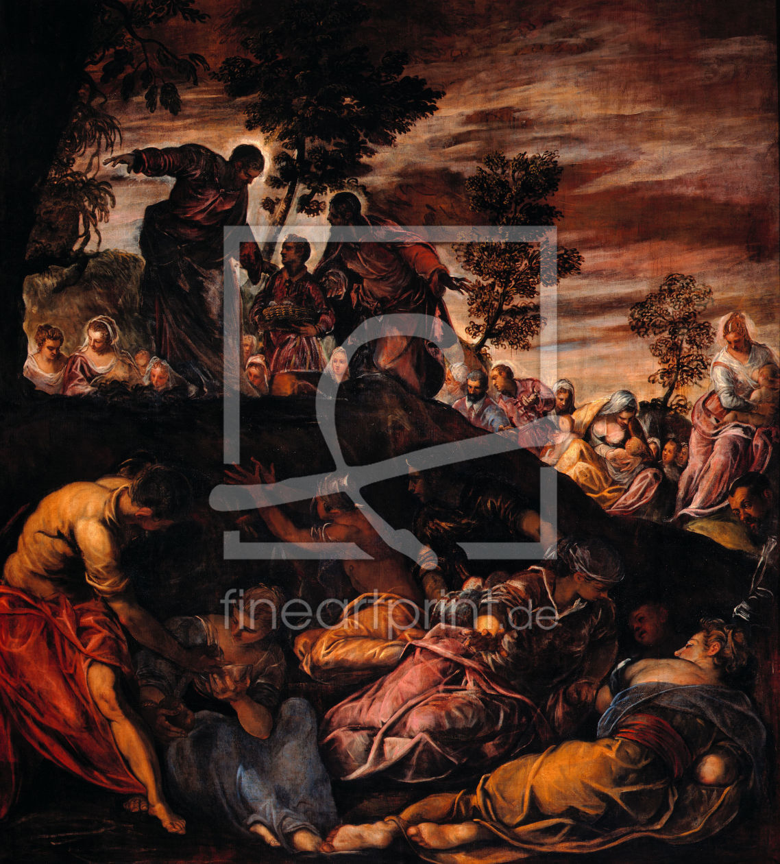 Bild-Nr.: 30009465 Tintoretto, Miracle of Loaves erstellt von Tintoretto, Jacopo