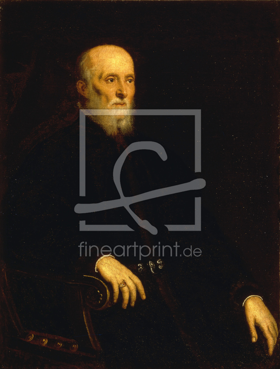 Bild-Nr.: 30009503 Alvise Cornaro / Pai. by Tintoretto erstellt von Tintoretto, Jacopo