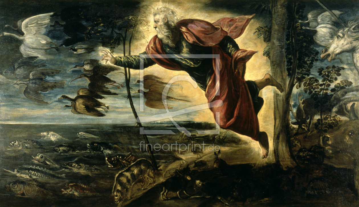 Bild-Nr.: 30009531 Tintoretto / Creation of the Animals Bild-Nr.: 30009531 Tintoretto / Creation of the Animals erstellt von Tintoretto, Jacopo