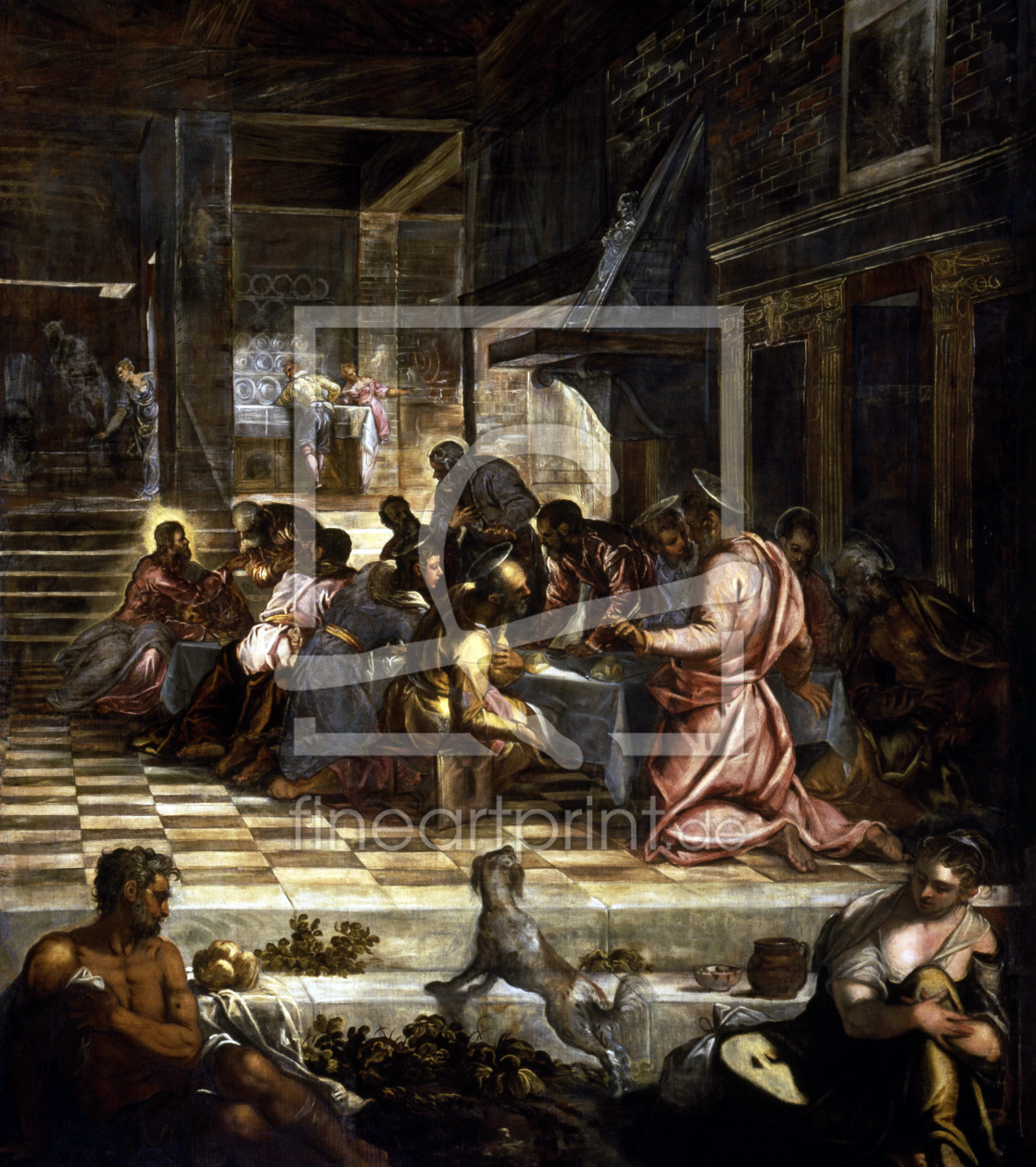 Bild-Nr.: 30009576 Tintoretto, Last Supper erstellt von Tintoretto, Jacopo
