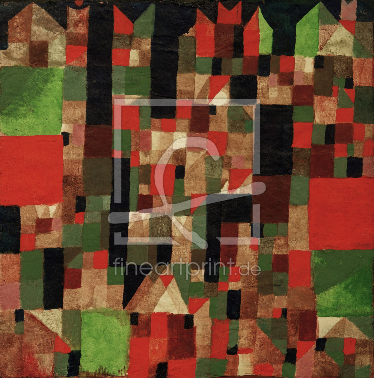 Bild-Nr.: 30009608 P.Klee, Cityscape / Paint./ 1921 Bild-Nr.: 30009608 P.Klee, Cityscape / Paint./ 1921 erstellt von Klee, Paul