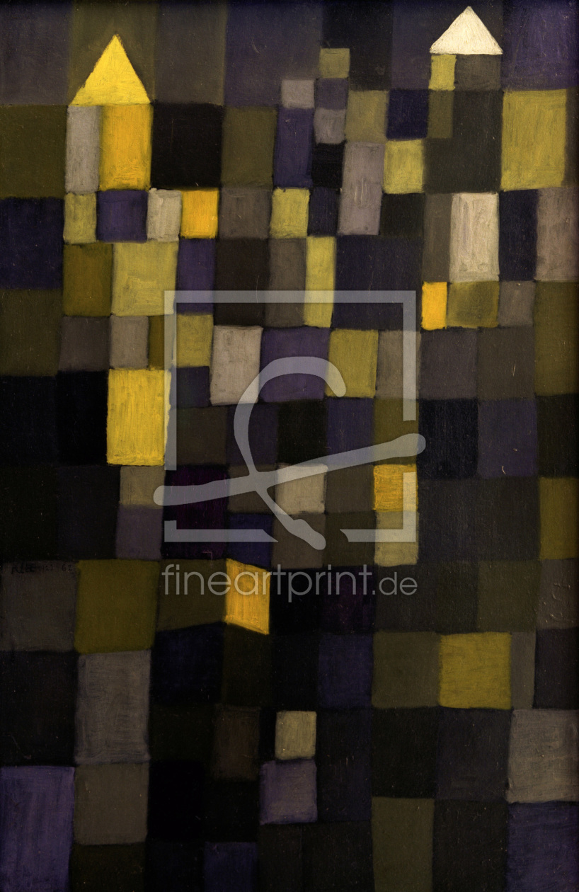 Bild-Nr.: 30009616 Paul Klee / Architecture / 1923 Painting erstellt von Klee, Paul